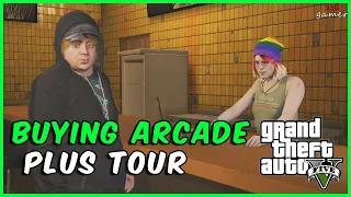 GTA 5 - Casino Heist DLC -Buying the Arcade Business! Tour, Setup, and More!