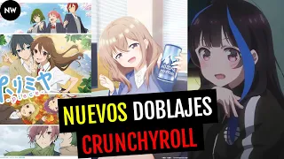 Nuevos Doblajes de Crunchyroll y Simulcast Verano 2023