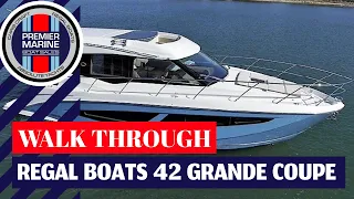 Regal 42 Grande Coupe Walk Through- Premier Marine Boat Sales Australia