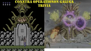 Contra Operation Galuga Trivia some intresting easter eggs