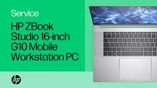 Removing & Replacing Parts | HP ZBook Studio 16 inch G10 Mobile Workstation PC | HP Support