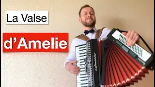 La Valse d'Amelie  on Accordion - Yann Tiersen | Вальс Амели на аккордеоне |