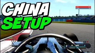 F1 2018 CHINA HOTLAP + SETUP (1:29.323)