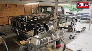 LS Swapping A Squarebody C10 | THE STRUGGLE IS REAL | Part 2