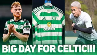 Celtic home kit LEAKED! | Scales FOUR YEAR contract! | Maeda RETURNS! | A BUSY DAY FOR CELTIC!