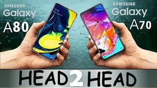 SAMSUNG GALAXY A80 VS SAMSUNG GALAXY A70