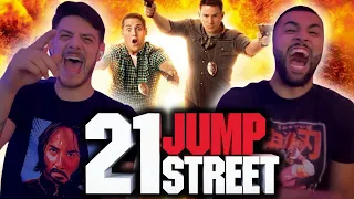 FIRST TIME WATCHING *21 Jump Street* (Legit crying laughing..)