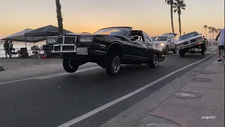 Lowrider Cruise Oceanside Beach