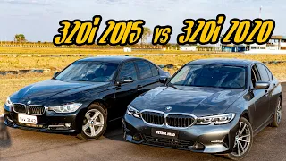 BMW 320I NOVA VS VELHA! G20 VS F30 MESMA POTENCIA, QUAL ANDA MAIS??