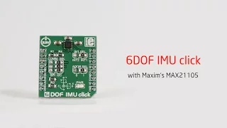 6DOF IMU click - Example