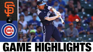 Giants vs. Cubs Game Highlights (9/9/22) | MLB Highlights