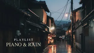 a gentle rain brings back memories of you... – Beautiful Piano Music & Cozy Rain Sounds 【Playlist】