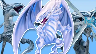 A BLUE-EYES ACTION FIGURE | Yu-Gi-Oh! Blue-Eyes White Dragon S.H. MonsterArts Review