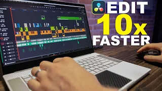 4 Tricks to Edit 10x Faster in Davinci Resolve 18!