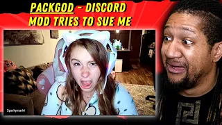 SHE DID THIS FOR CLOUT! | Reaction to PackGod - Discord Mod Tries To Sue Me