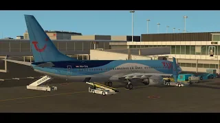 [X Plane 11] TFL457 Amsterdam(EHAM) Banjul(GBYD) Zibo Boeing 737-800