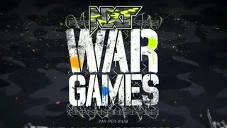 WR3D NXT WAR GAMES MATCH CARD