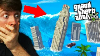 Reacting to the END OF LOS SANTOS in GTA 5 (Animation)