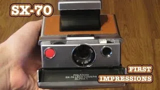 Polaroid SX-70 Camera First Impressions