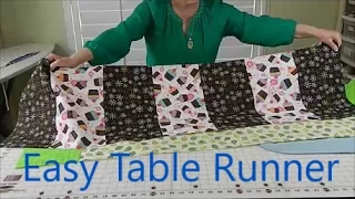 Beginners Table Runner - very detailed instructions