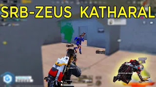 SRB Team Katharal Devil & SRB~Zeus Deadly Deo 😅 Last zone 1v4#pubgmobile#BGMI#pubg#DG