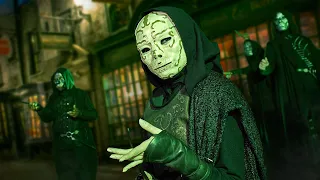 Death Eaters Show in Diagon Alley at HHN 32 | Universal Orlando Halloween Horror Nights 2023 #hhn