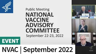 NVAC | September 2022 | COVID-19 Mortality Panel and Member Updates