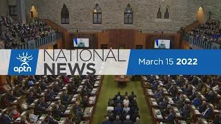 APTN National News March 15, 2022 – Ukraine’s president pleads, Impacts of sky-rocketing gas prices