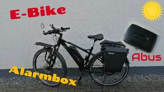 #E-Bike /Alarmbox 🚴mehr Sicherheit / Abus