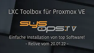 LXC Toolbox mit Zamba, Mail Piler, Check_MK, Nextcloud und vielem mehr!
