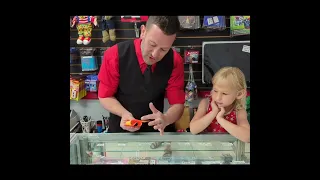 Morley the Magician and Juniper Teach a Magic Trick! (Linking Paperclips)