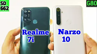 Realme 7i vs Realme Narzo 10 Speed Test | Camera | Comparison | Antutu Bench Mark Scores