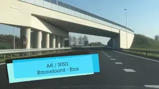 A6 en N50 van Emmeloord naar Ens