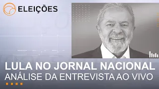 Lula no Jornal Nacional: comentários e análises ao vivo com colunistas do UOL | UOL Eleições