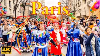 Paris,France🇫🇷- February 2023 Paris 4K HDR | Paris Walking Tour 4K| Paris 4K|  A Walk In Paris