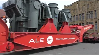 Extreme Dangerous Transport Skill Operations Oversize Truck. How To Load Heavy Equipment With Winch