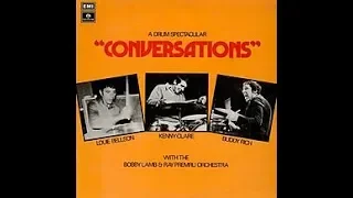 Buddy Rich, Louie Bellson, & Kenny Clare - "Conversations With B L K"  1972