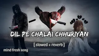 dil pe chalai chhuriyan [slowed + reverb] bewafa sanam / sonu nigam / ranjit lofi song