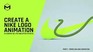 Create a Nike Logo Animation in Cinema 4D Lite and After Effects Part 1/2