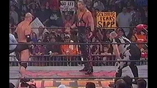 Bam Bam Bigelow vs. Kevin Nash vs. Goldberg - WCW Nitro 14/12/98