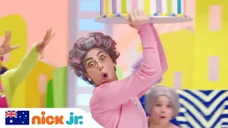 Get Down Granny! 🎶Stay Home #WithMe | READY SET DANCE | Nick Jr.
