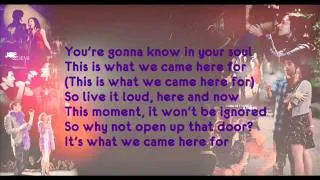 Cast of Camp Rock 2-What we came here for [Lyrics On Screen]