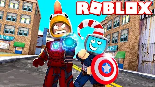 DIVENTIAMO DEI SUPEREROI SU ROBLOX!!