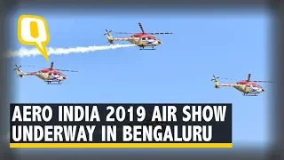 Aero India 2019 Air Show Underway in Yelahanka Air-Force Station in Bengaluru