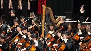 Requiem Aeternam by John Rutter, THS Symphony Orchestra with Troy and Athens Concert Choirs,12-12-19