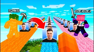 WYŚCIG Farellowych LUCKY BLOKÓW! Minecraft