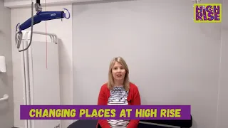 A look inside the Changing Places toilet at High Rise