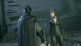 The Dark Knight rescues Catwoman (Batman Arkham Knight)