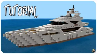 Minecraft: Super Yacht 3 Tutorial | Minecraft Yacht Tutorial