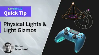 KeyShot Quick Tip - Physical Lights & Light Gizmos